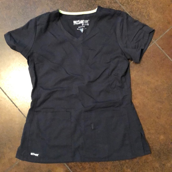 Grey’s Anatomy BARCO Active Scrubs- Gray/Small - Picture 2 of 7
